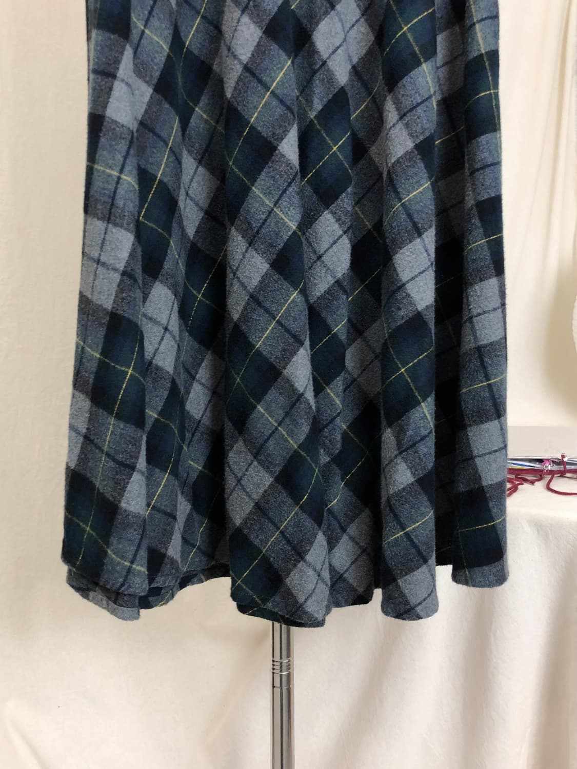 Checked Skirt (Made in Japan) 상품이미지3