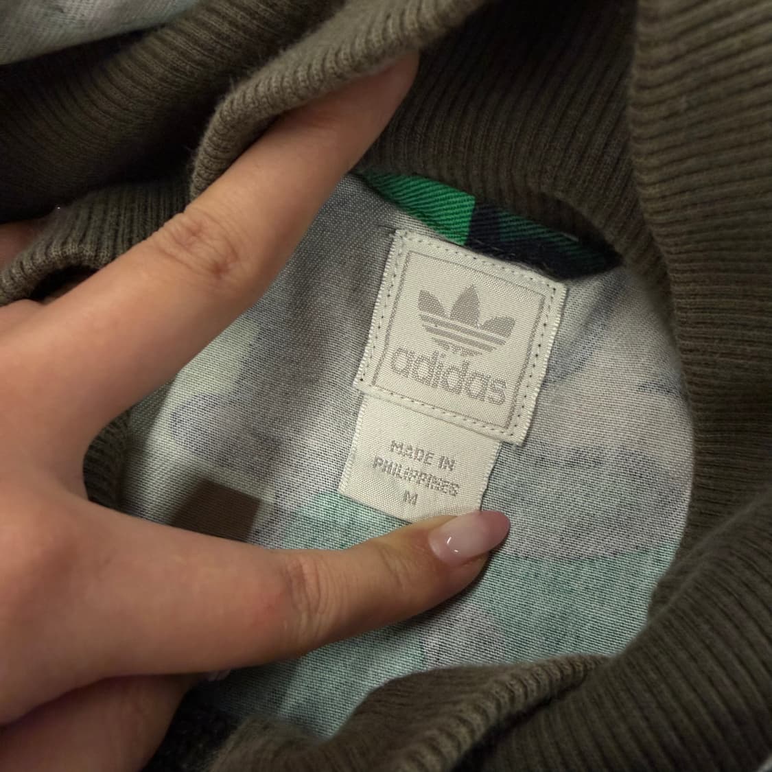 [정품/M] 00s 아디다스 세이프티 카모 트랙 후드자켓 상품이미지5