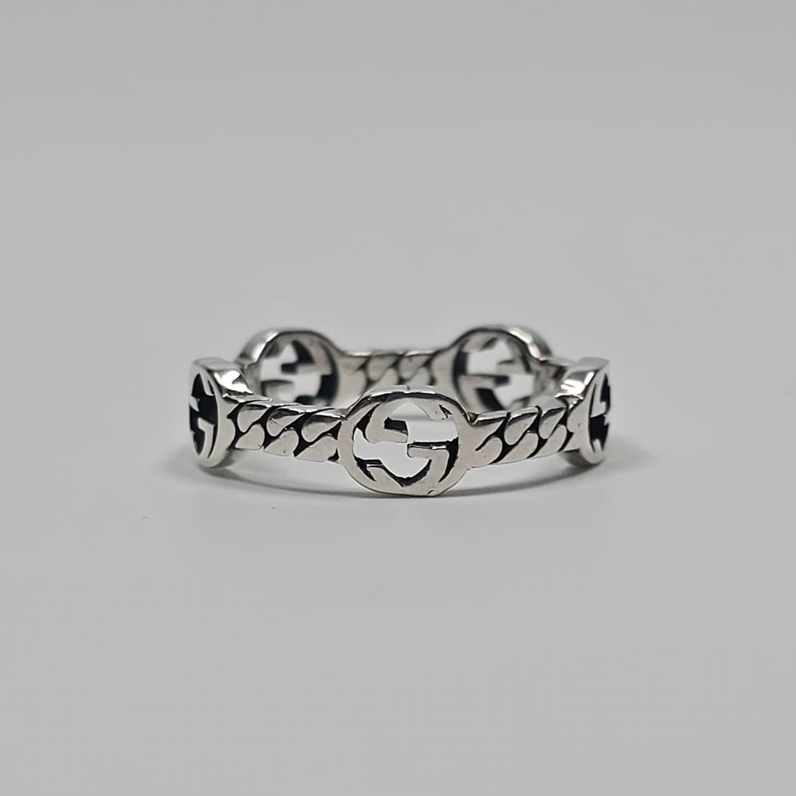 구찌 인터로킹 G 반지 ( 17호 ) 상품이미지3