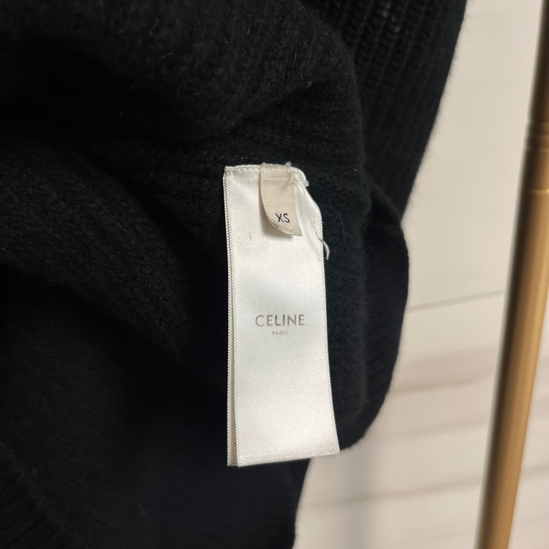 셀린느 로고 리브드 니트 상품이미지6