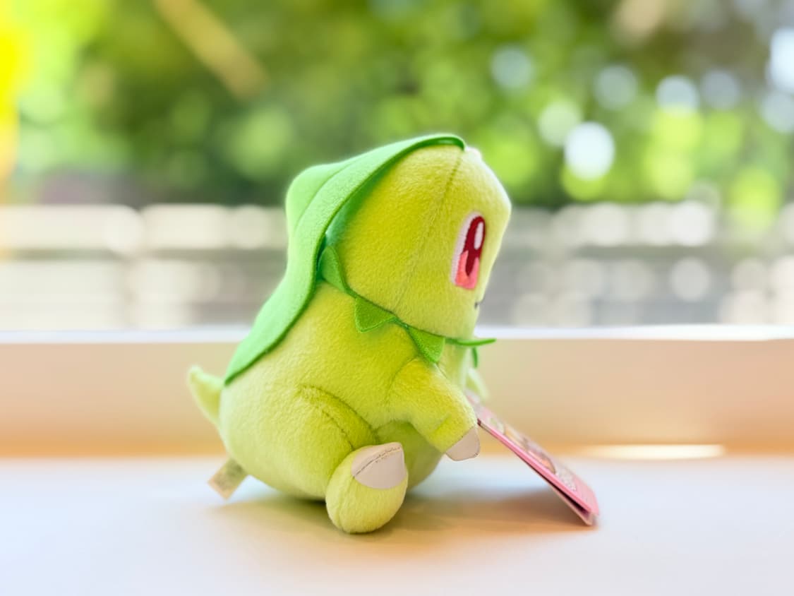 일본 반다이 포켓몬 치코리타 마스코트 인형 13cm 상품이미지2