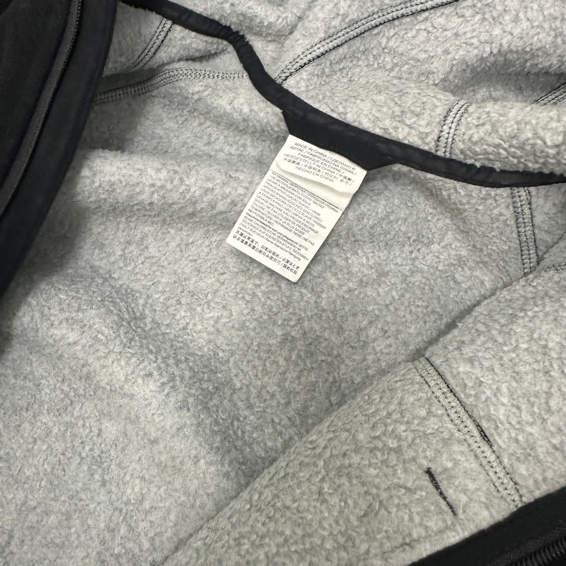 뉴발란스 여성 기모 후드집업 블랙 95(L) 상품이미지7