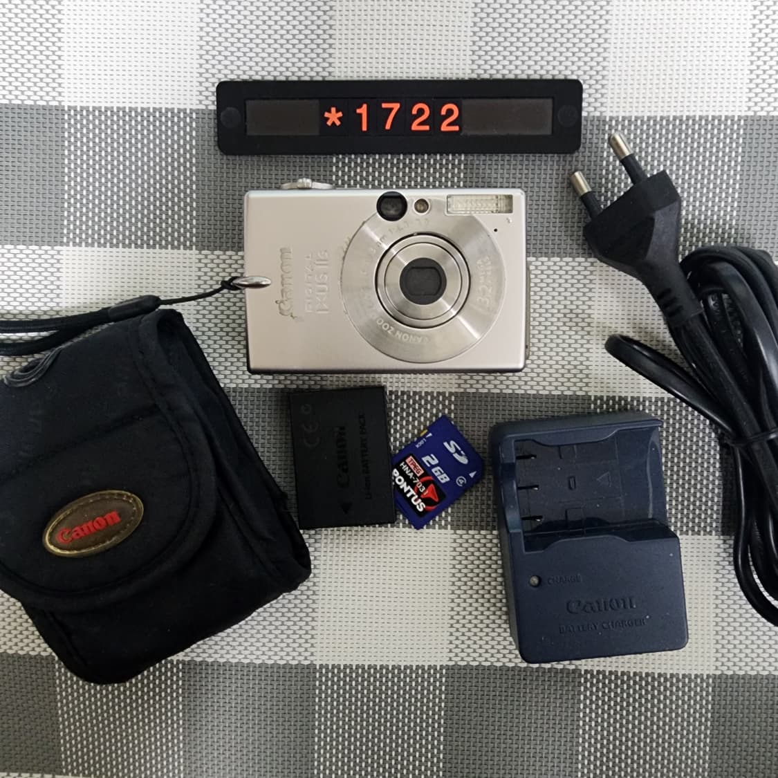 캐논 익서스 2s 디지털카메라 파우치포함 상품이미지1