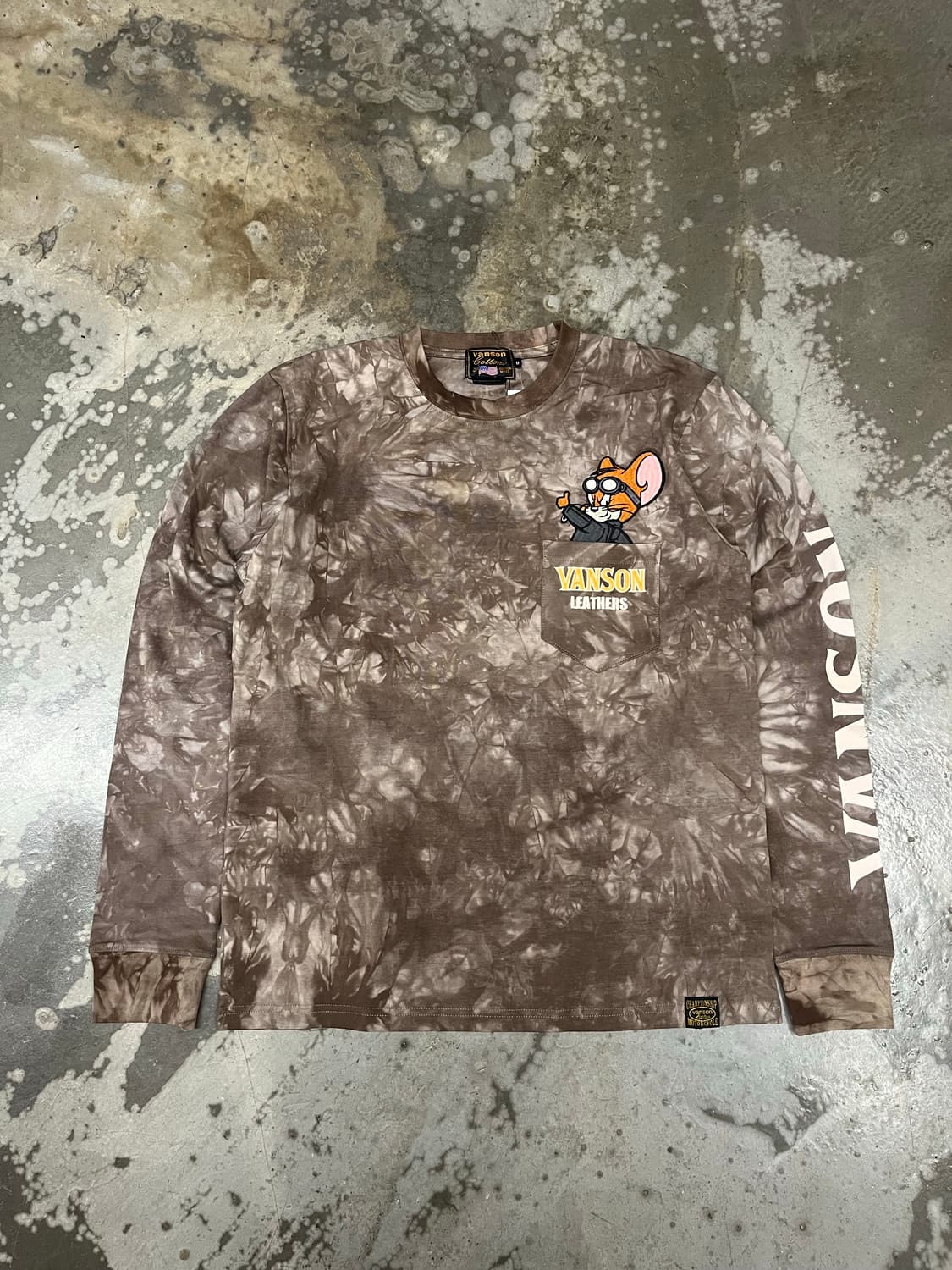 밴슨 톰과제리 타이다이 롱슬리브 M 새상품 상품이미지3