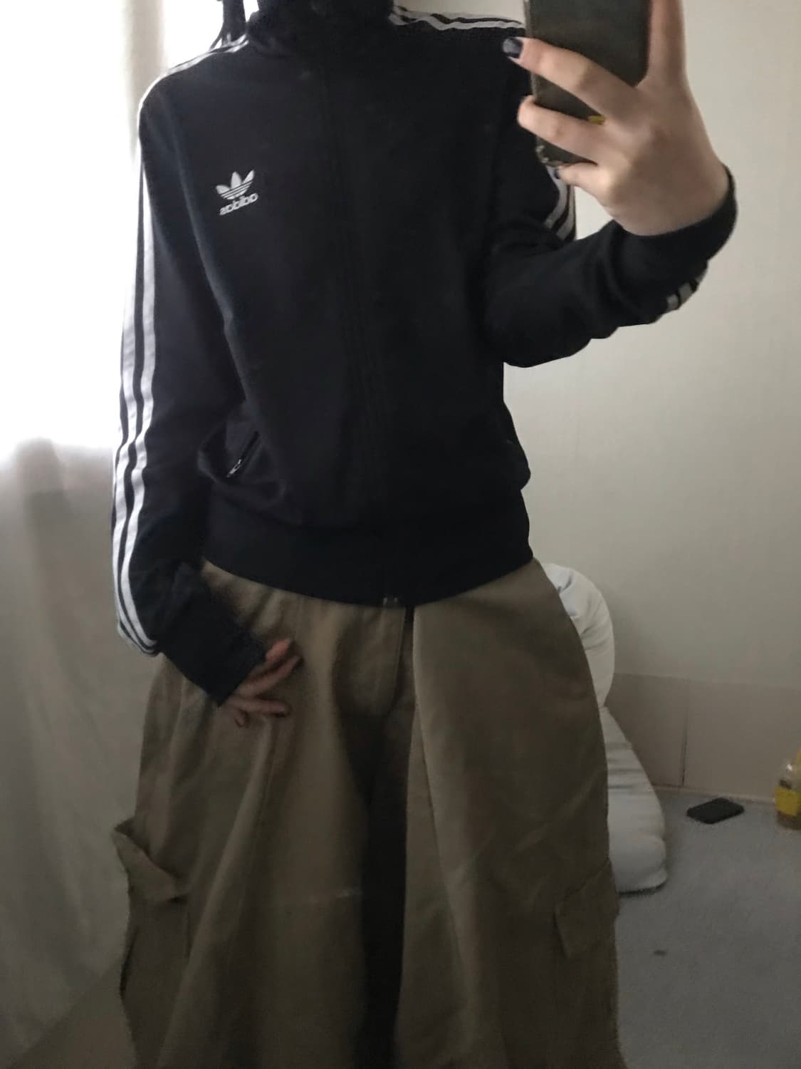 아디다스 블랙 실버 딱붙핏 져지 상품이미지2