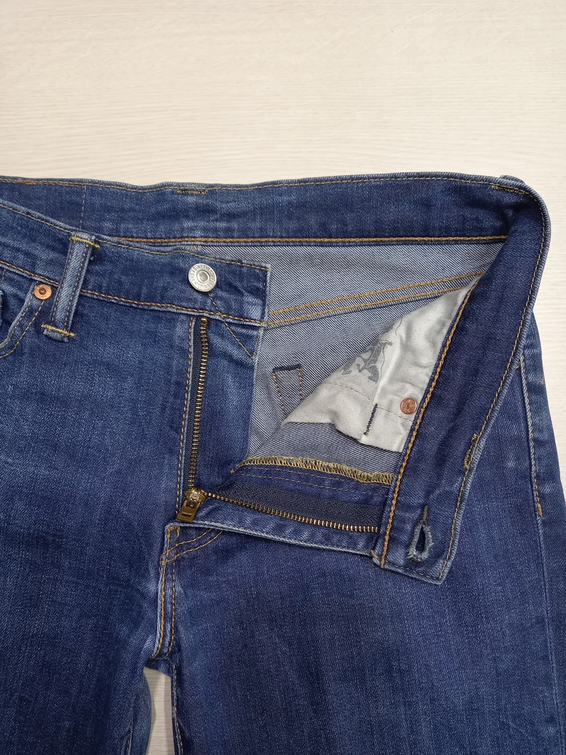 30 리바이스511 워싱 스판 슬림일자진 30-213 상품이미지7