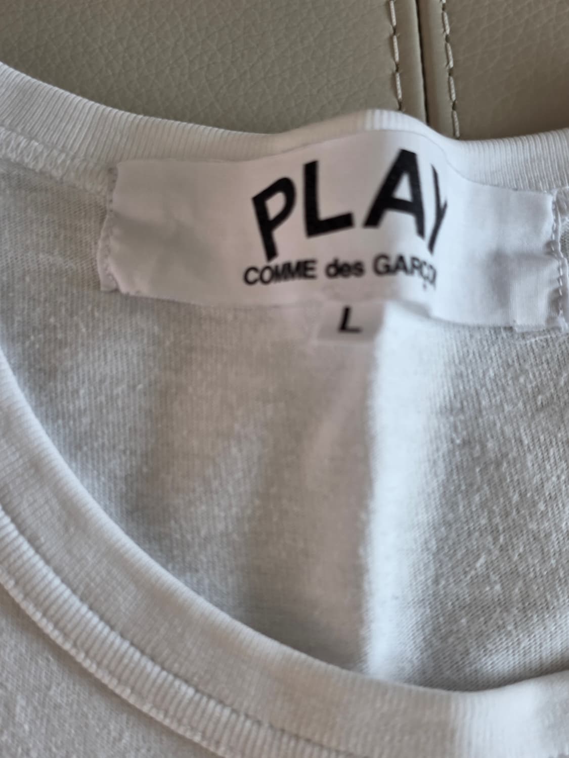 꼼데가르송 반팔 L 상품이미지2