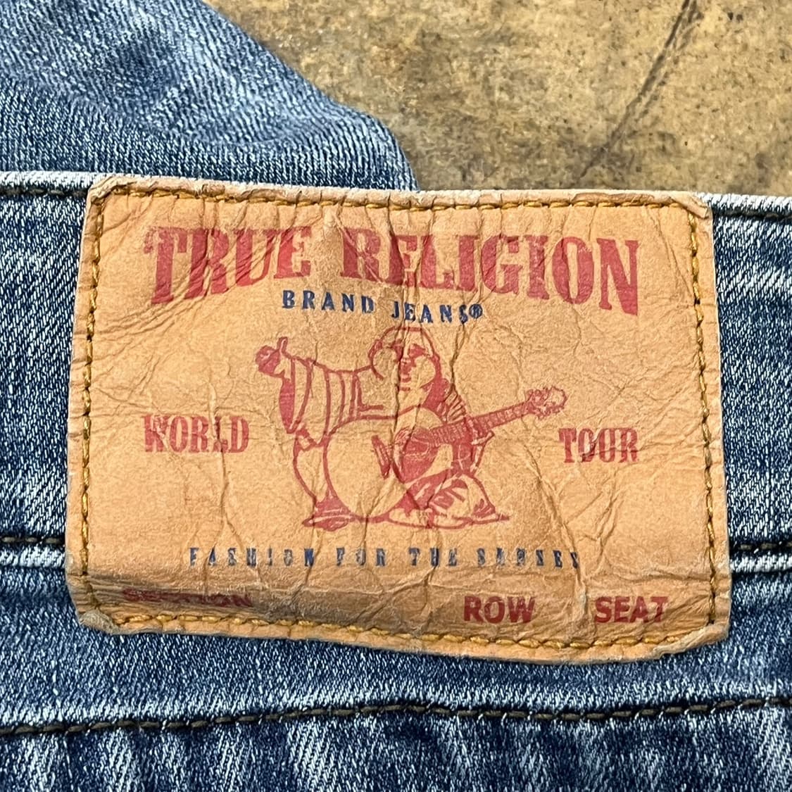 [정품/34] 트루릴리젼 블루 데님 청바지 b15 상품이미지6