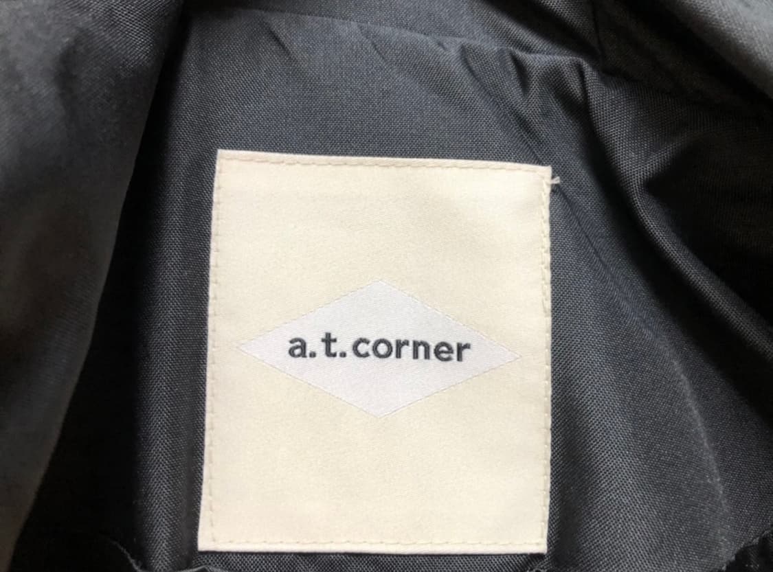 a.t.corner 오리털 패딩/천연 라쿤퍼/ 방울장식/55~66/상태최 상품이미지5