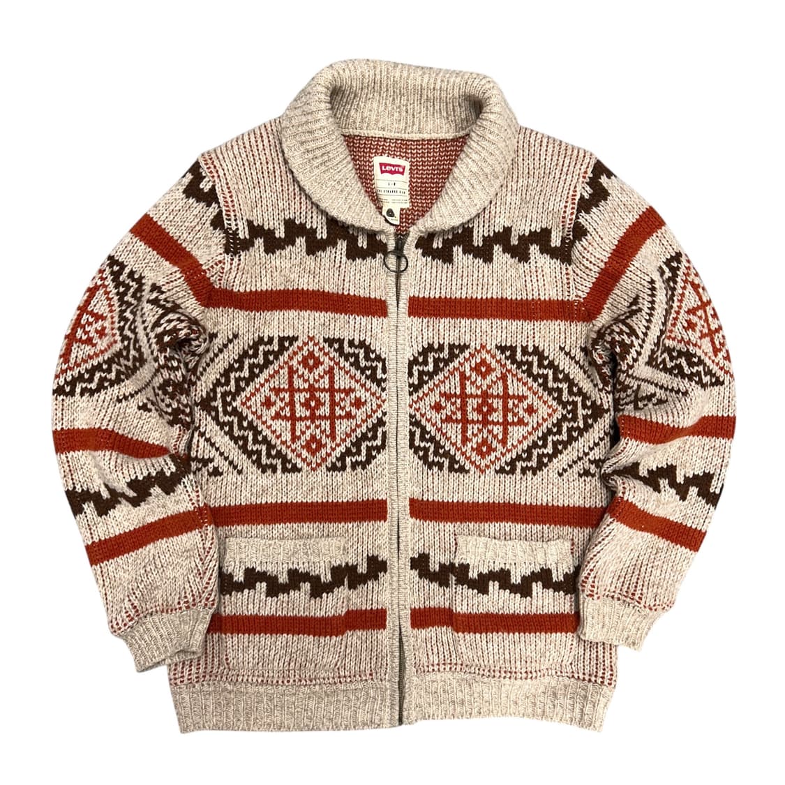 리바이스 울 코위찬 집업 가디건(L) 상품이미지1