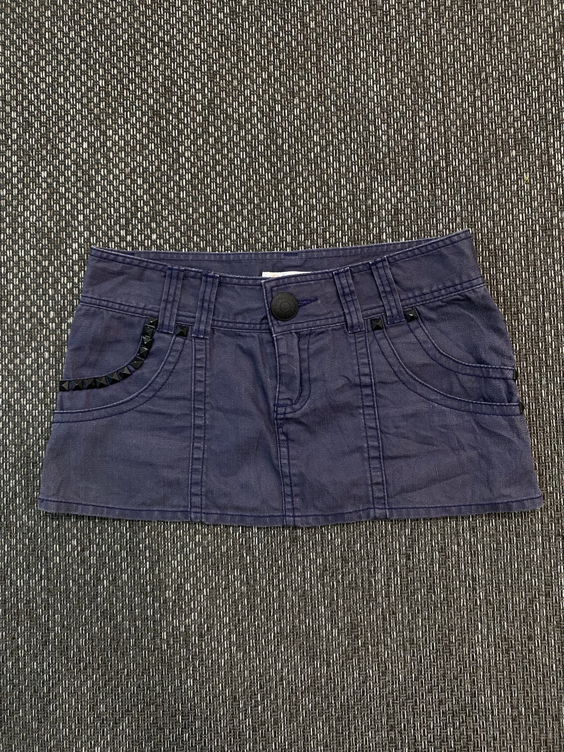 00‘s Purple Stud Short Skirts 상품이미지1