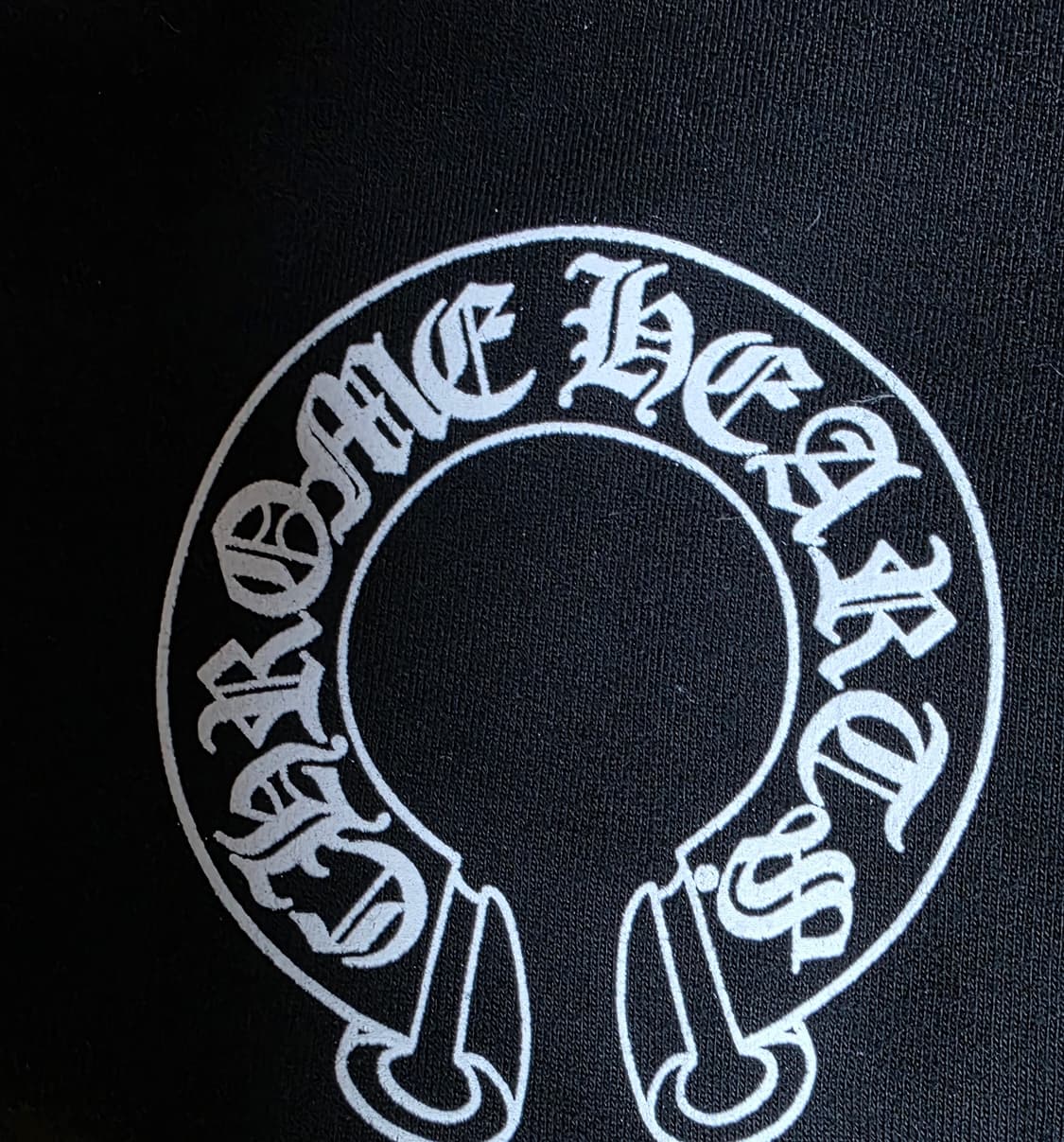 [새상품급,L]크롬하츠 홀스슈 플로랄후드티 블랙 상품이미지6