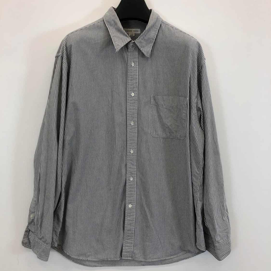 토마스모어 프렌치 스트라이프셔츠 L 오버 상품이미지1
