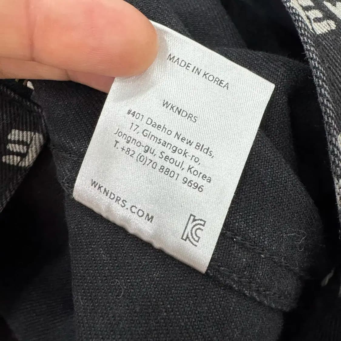L(105) WKNDRS 위캔더스 WAVY DENIM  자켓 상품이미지7