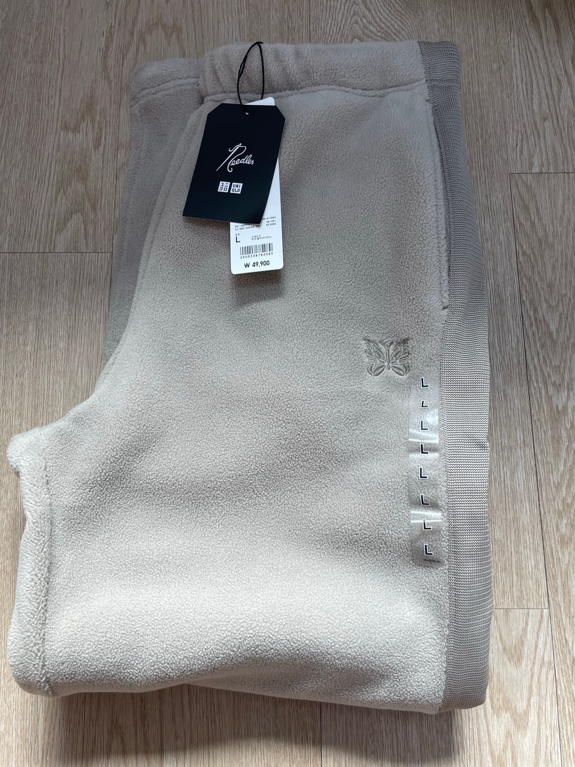 유니클로 니들스 베이지 팬츠 상품이미지1