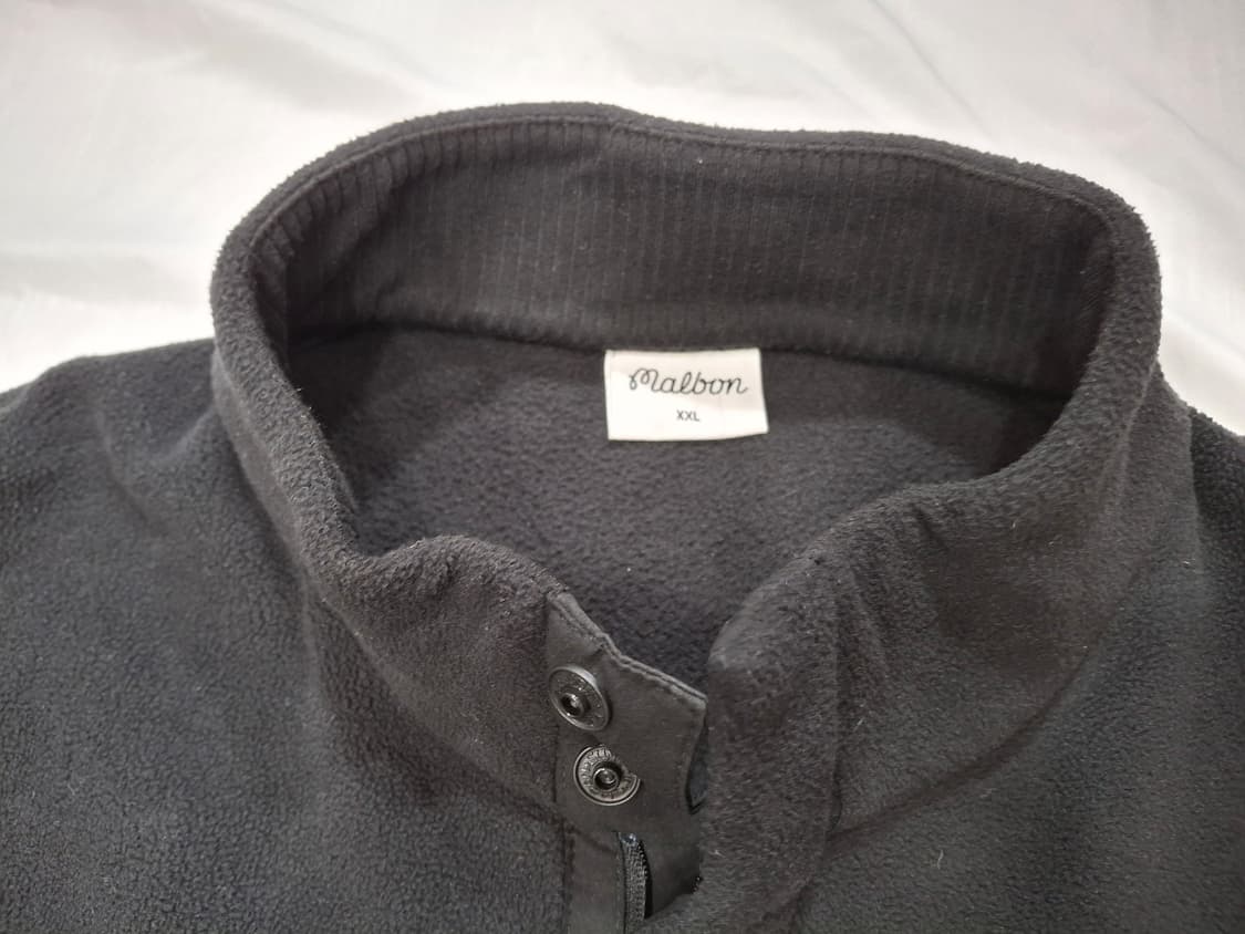 말본 후리스 맨투맨 블랙 110 상품이미지2