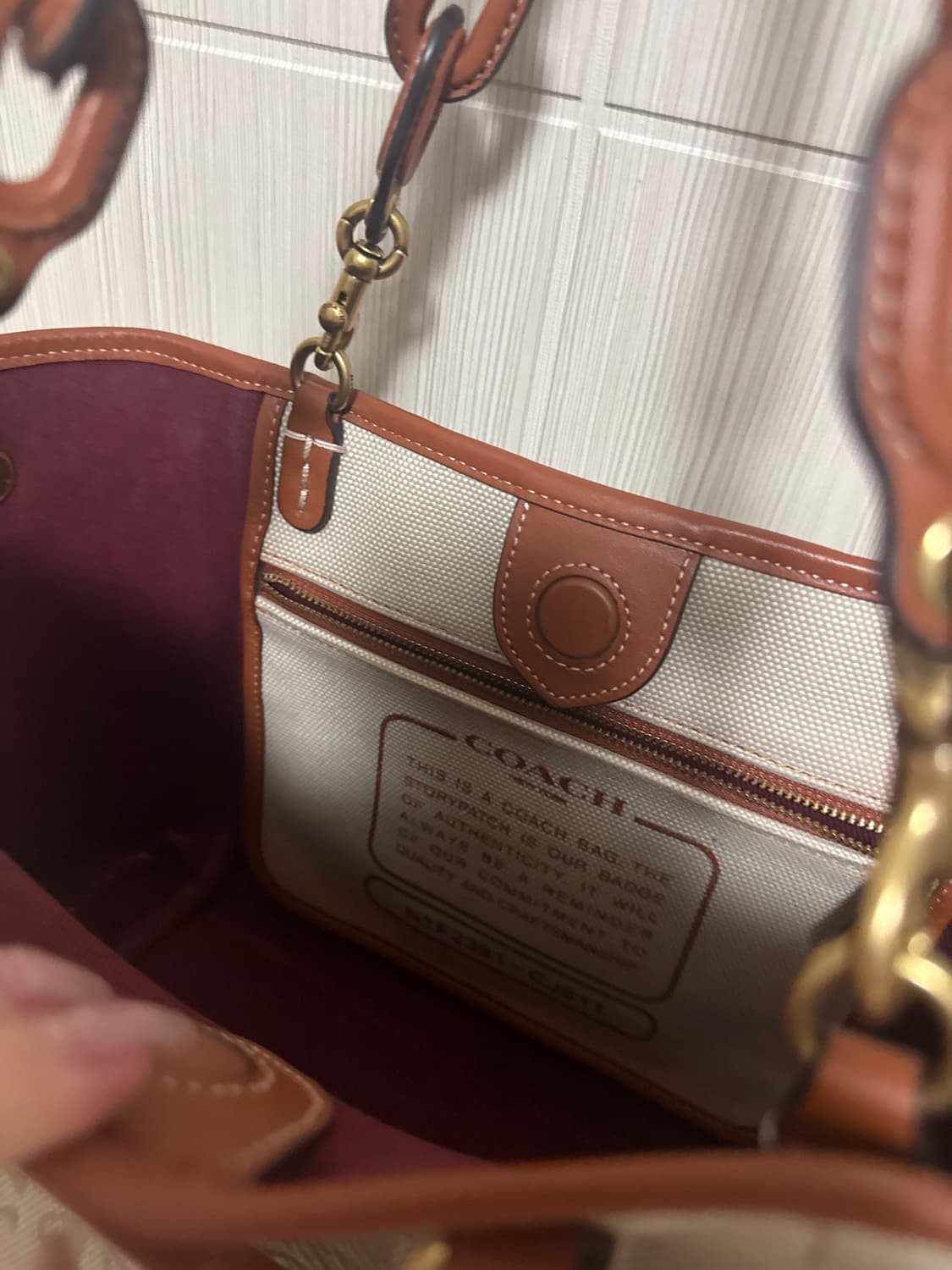 코치 토트백 상품이미지5