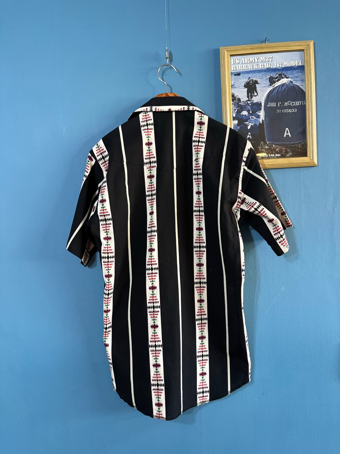 90‘s Wrangler Black Western Fit Shirt 상품이미지9
