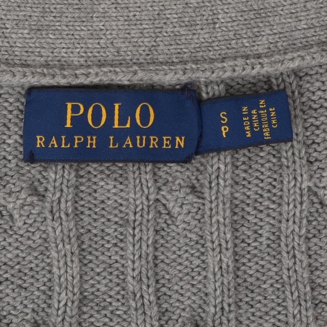 폴로 랄프로렌 그레이 케이블 니트 가디건 상품이미지8