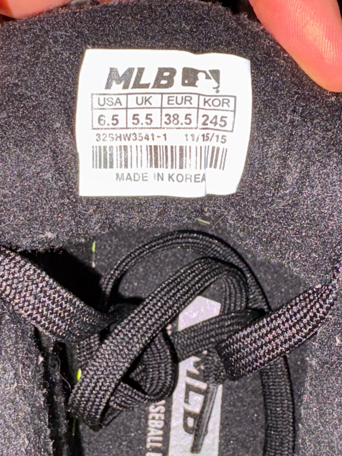 y2k 갸루깔 MLB 실버&블랙 겨울 털 슈즈 상품이미지7