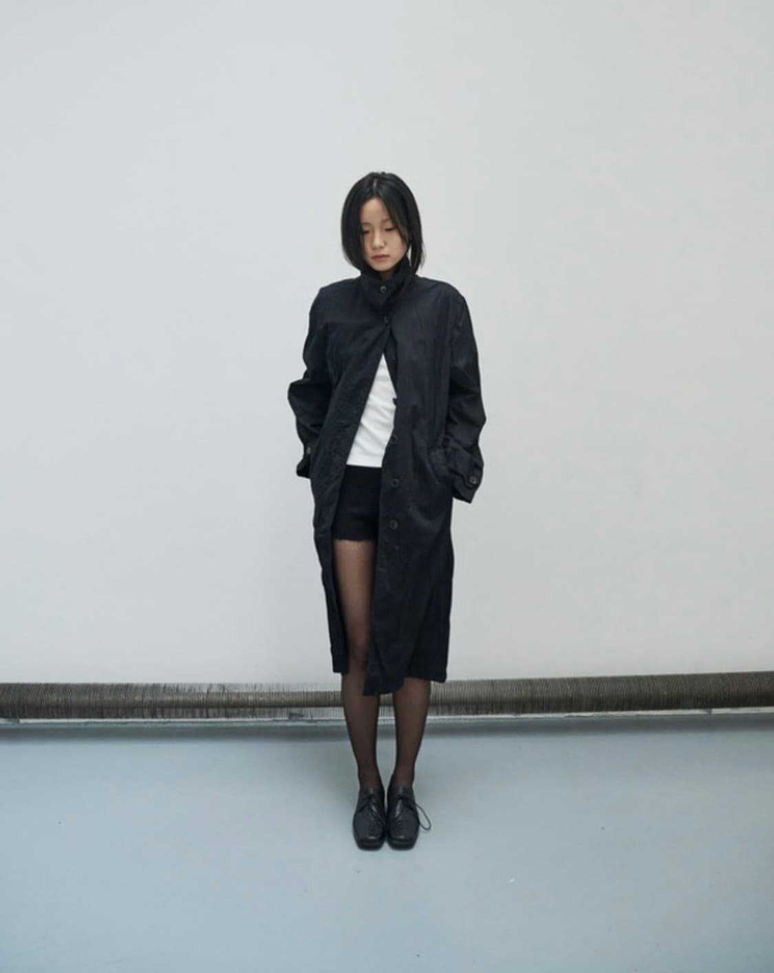 레터 letter 봄 가을 롱자켓 상품이미지4