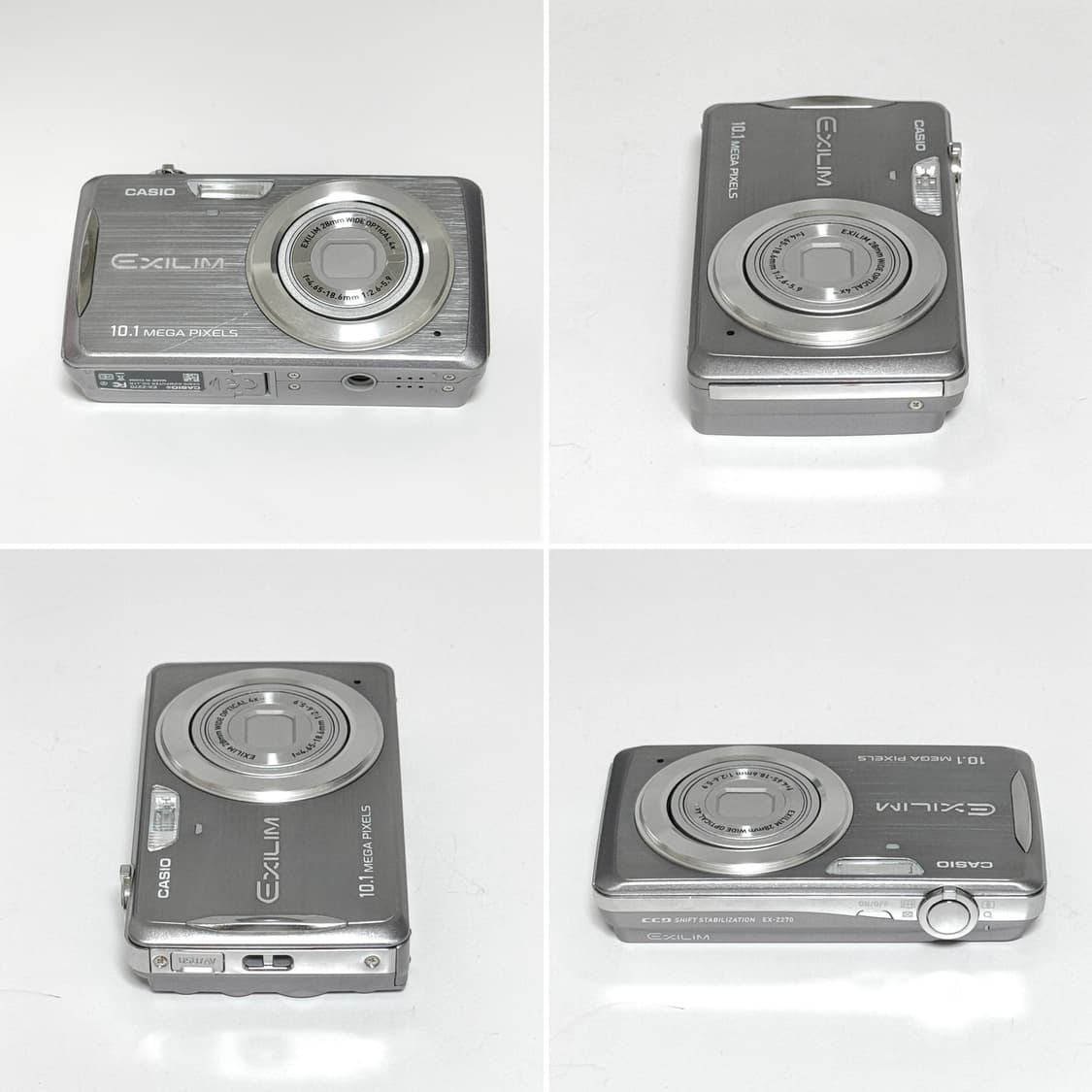 카시오 엑슬림 Z270 실버 빈티지디카 상품이미지4