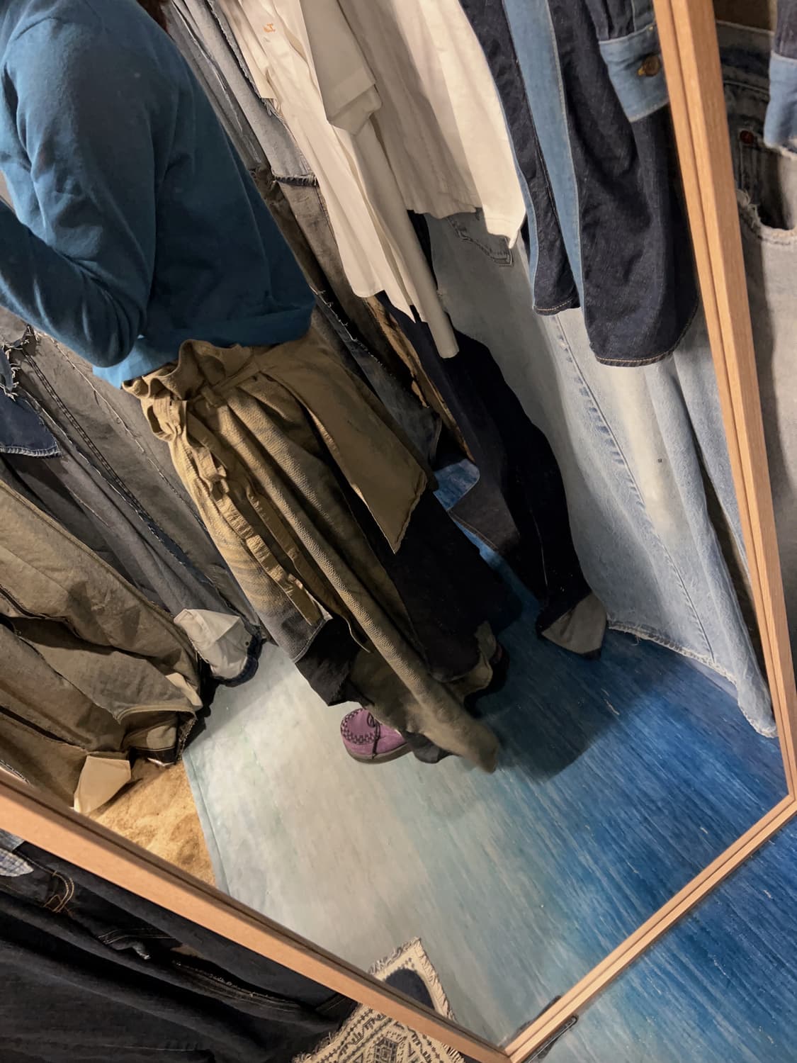 F ) HALLELUJAH Draped Wrap Skirt 상품이미지3