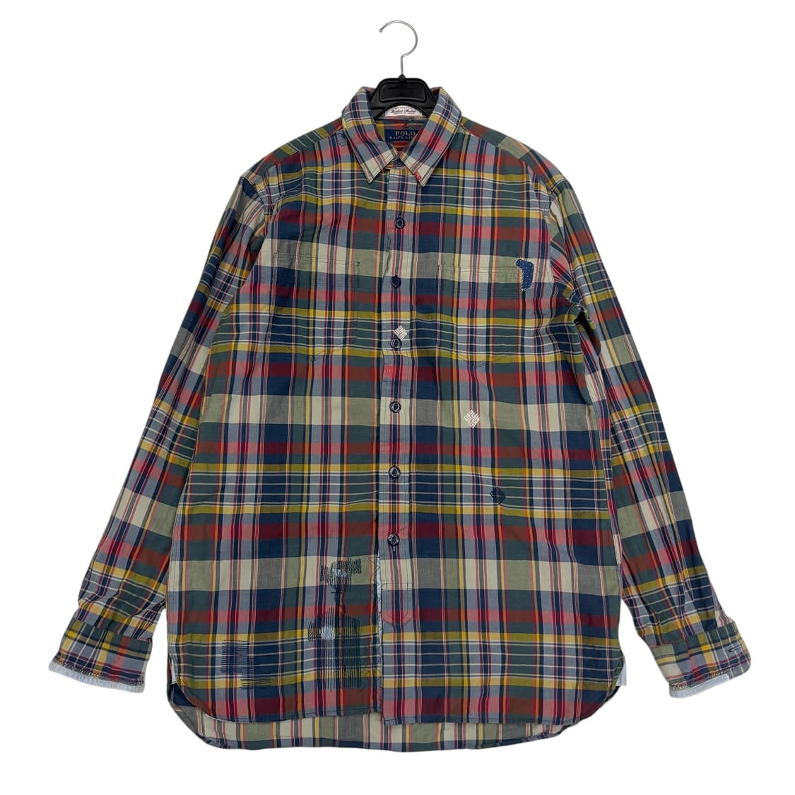 폴로 랄프로렌 패치워크 셔츠 상품이미지1