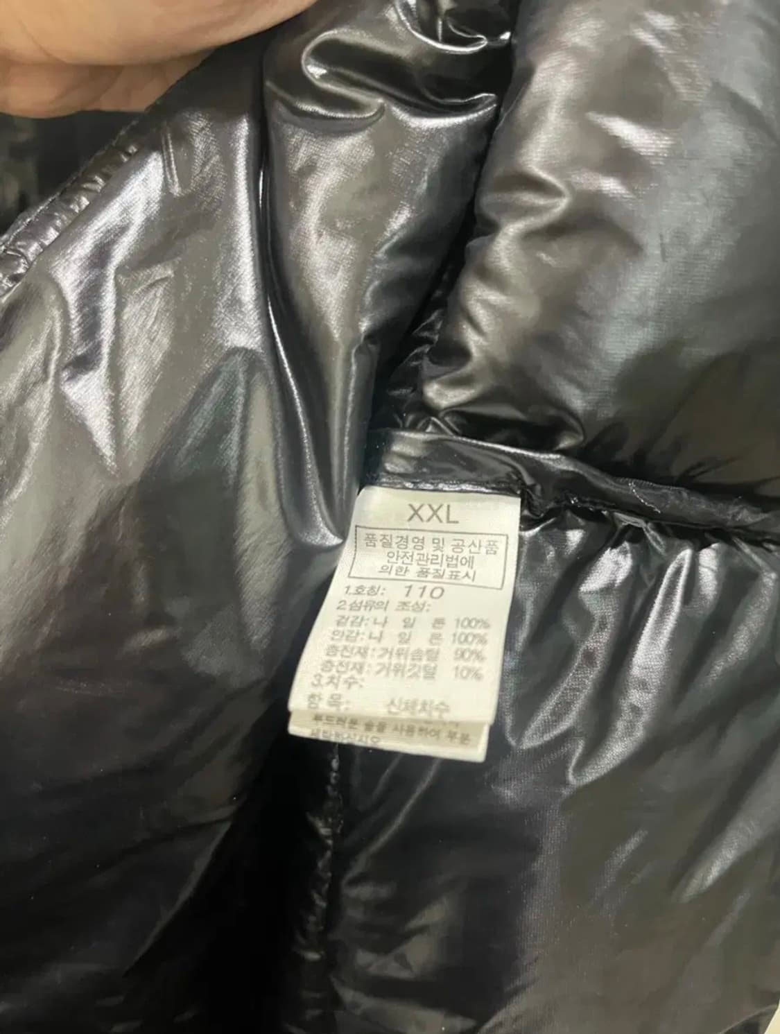 노스페이스850 유광경량패딩 파카 상품이미지6