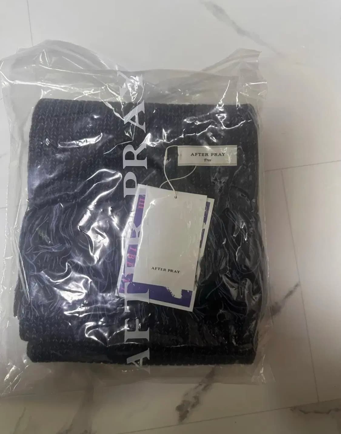 애프터프레이 머플러 네이비 상품이미지1