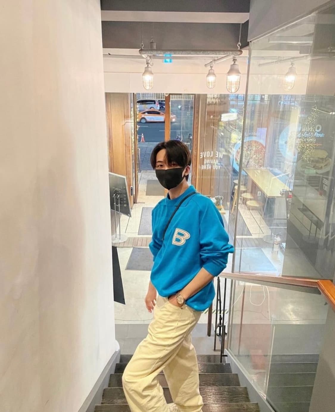 BLUR 블러 카라 맨투맨 상품이미지7