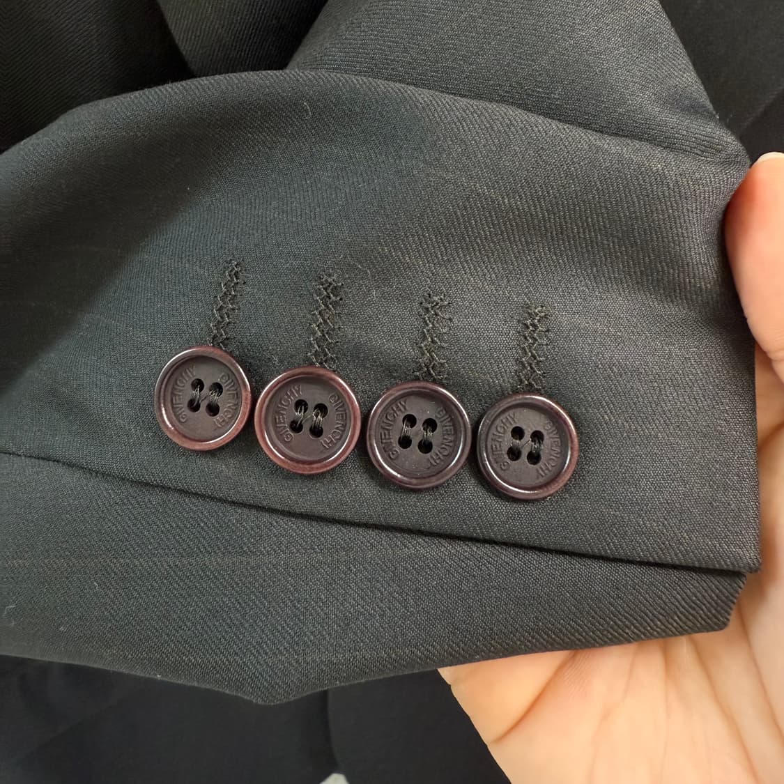 [70R] 지방시 스트라이프 울 블레이저 상품이미지6