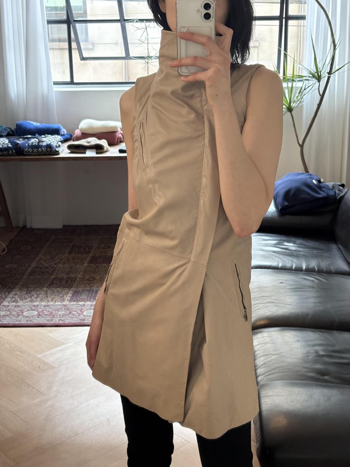 릭오웬스 레더 자켓 상품이미지5