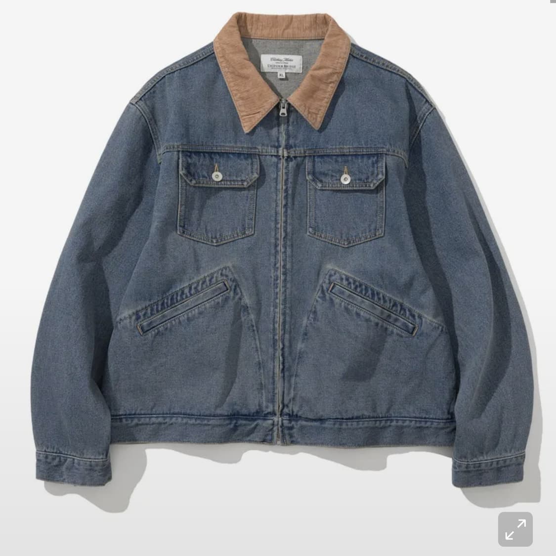 [새상품] 유니폼브릿지 zip-up denim trucker jacket 상품이미지1