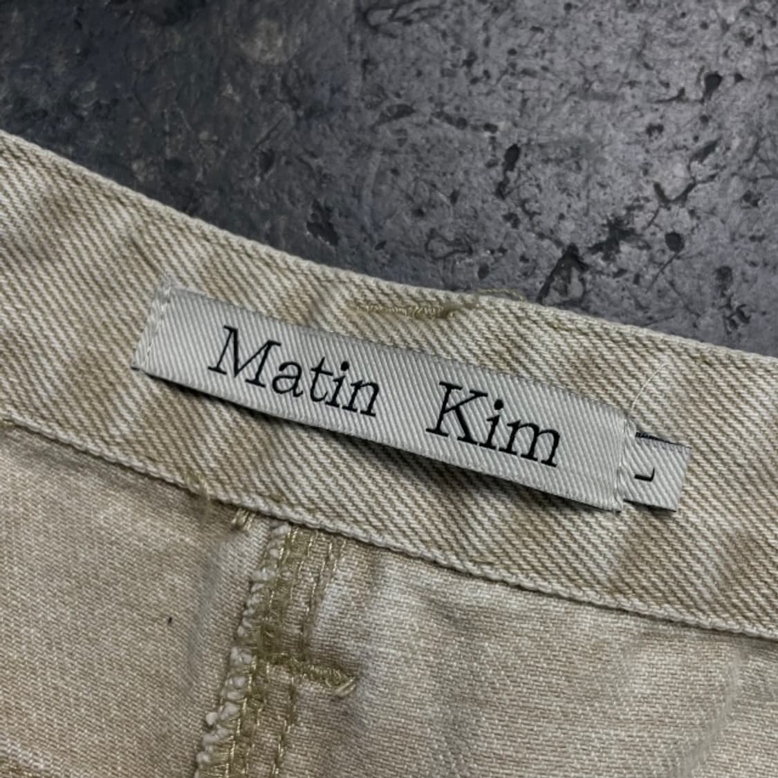 100 마뗑킴 와이드 데님팬츠 상품이미지3