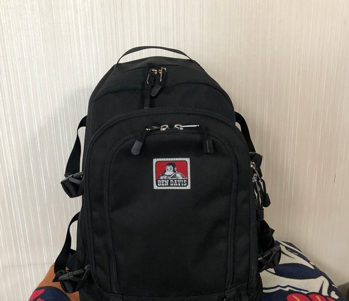 벤 데이비스 오리지널 캠프 백팩 40L 블랙 상품이미지2