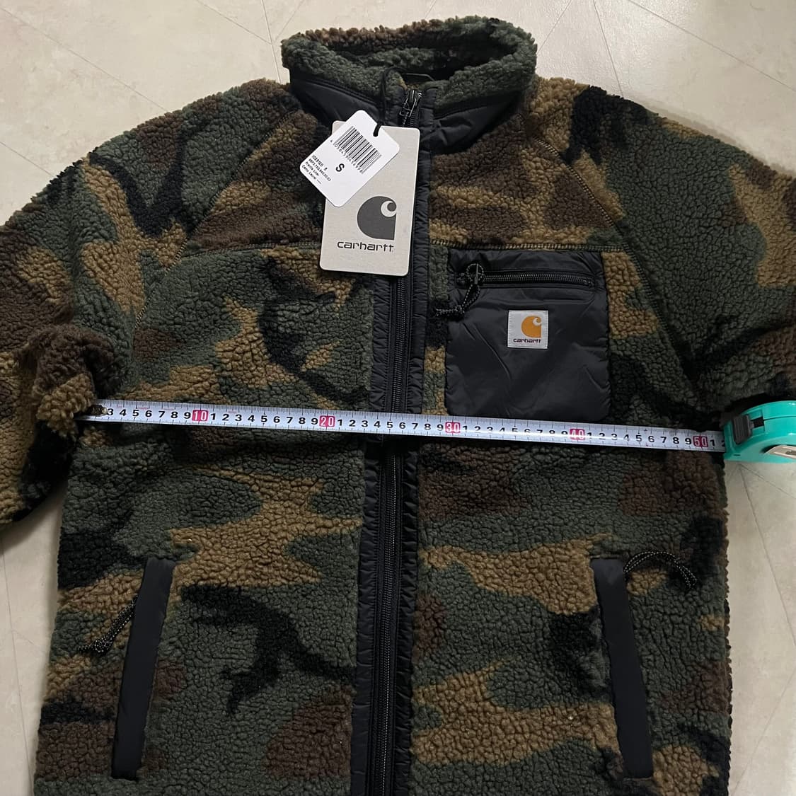 [새상품]칼하트WIP 프렌티스 라이더 후리스 자켓 카모 상품이미지5