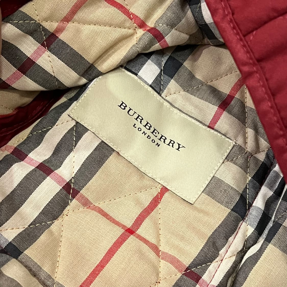  버버리 투웨이 집업 퀼팅 자켓 y13987  상품이미지7