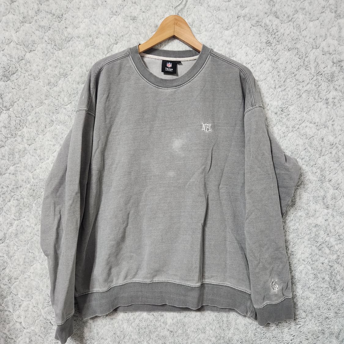 H380 [100] NFL 워싱 맨투맨 티셔츠 상품이미지1