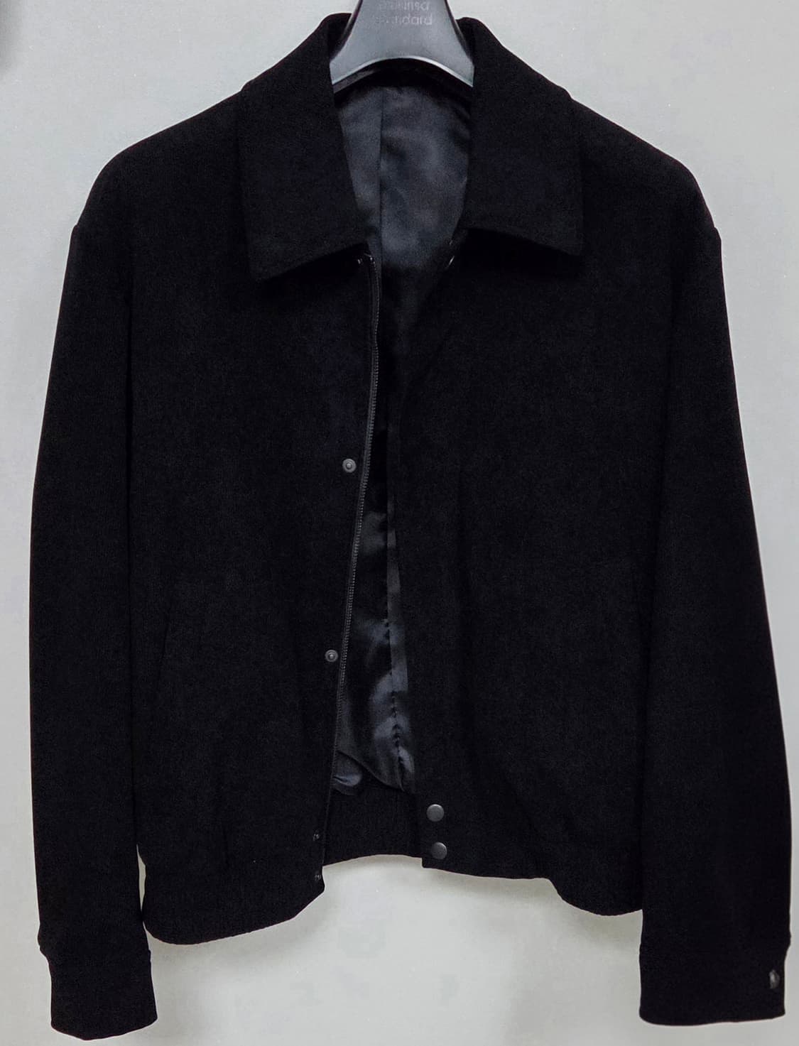 무탠다드 14W 코듀로이 미니멀 블루종 재킷 [블랙] M 상품이미지1