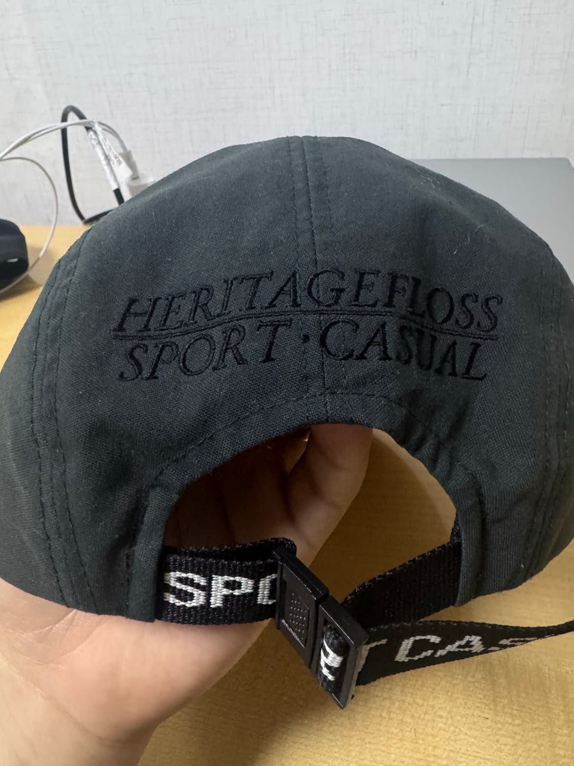 헤리티지플로스 롱빌캡 블랙 상품이미지2