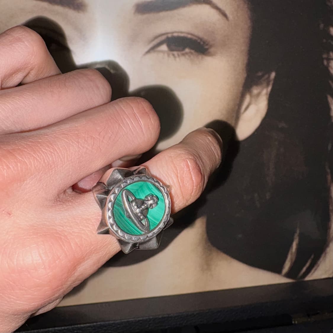 비비안웨스트우드 히어로 링 실버 반지 L 상품이미지8