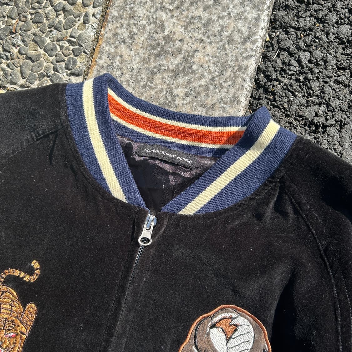 Nouveau Brillant Homme 벨벳 수베니어 자켓 상품이미지6