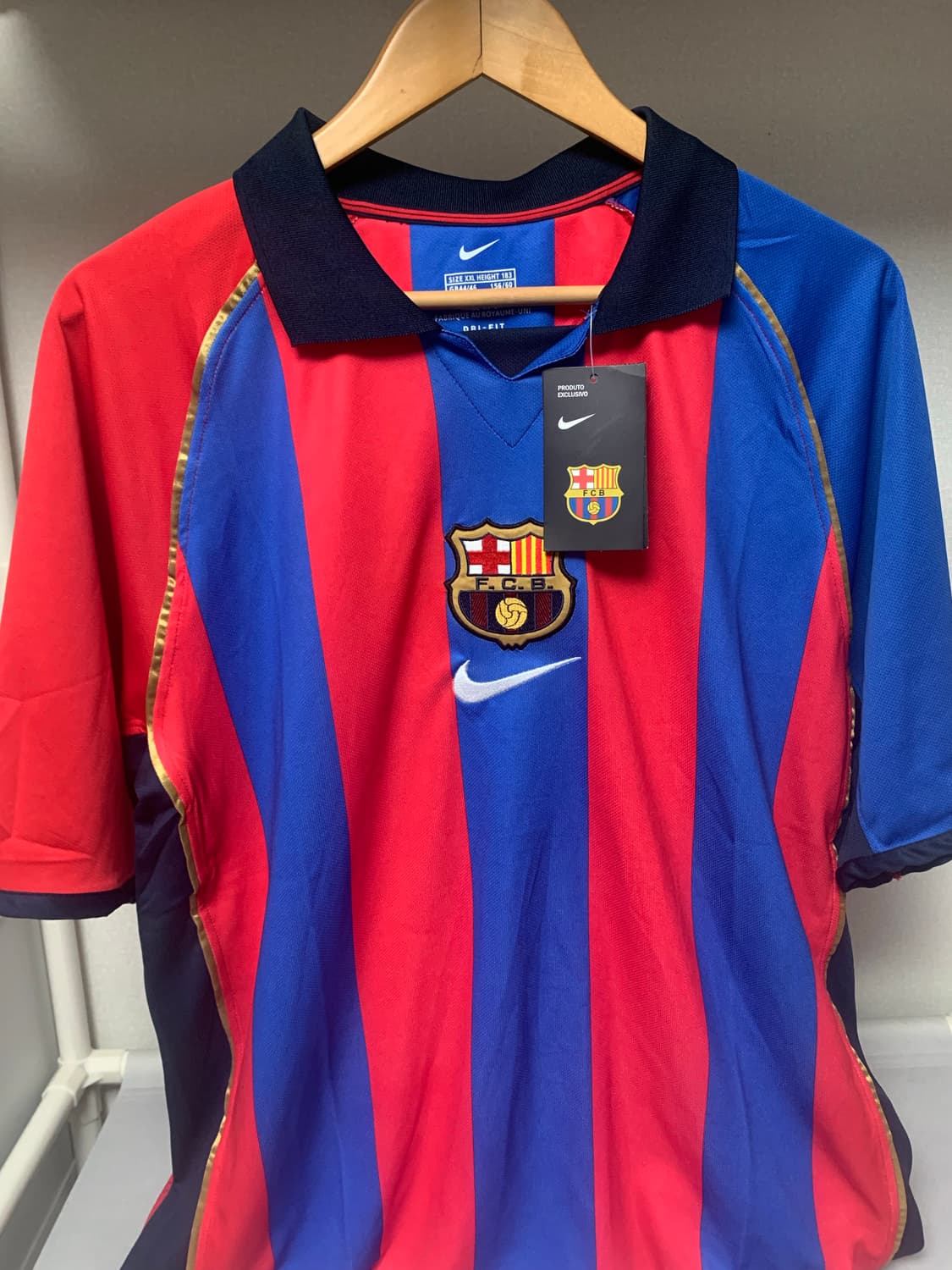 바르셀로나 01/02 홈 반팔  상품이미지1