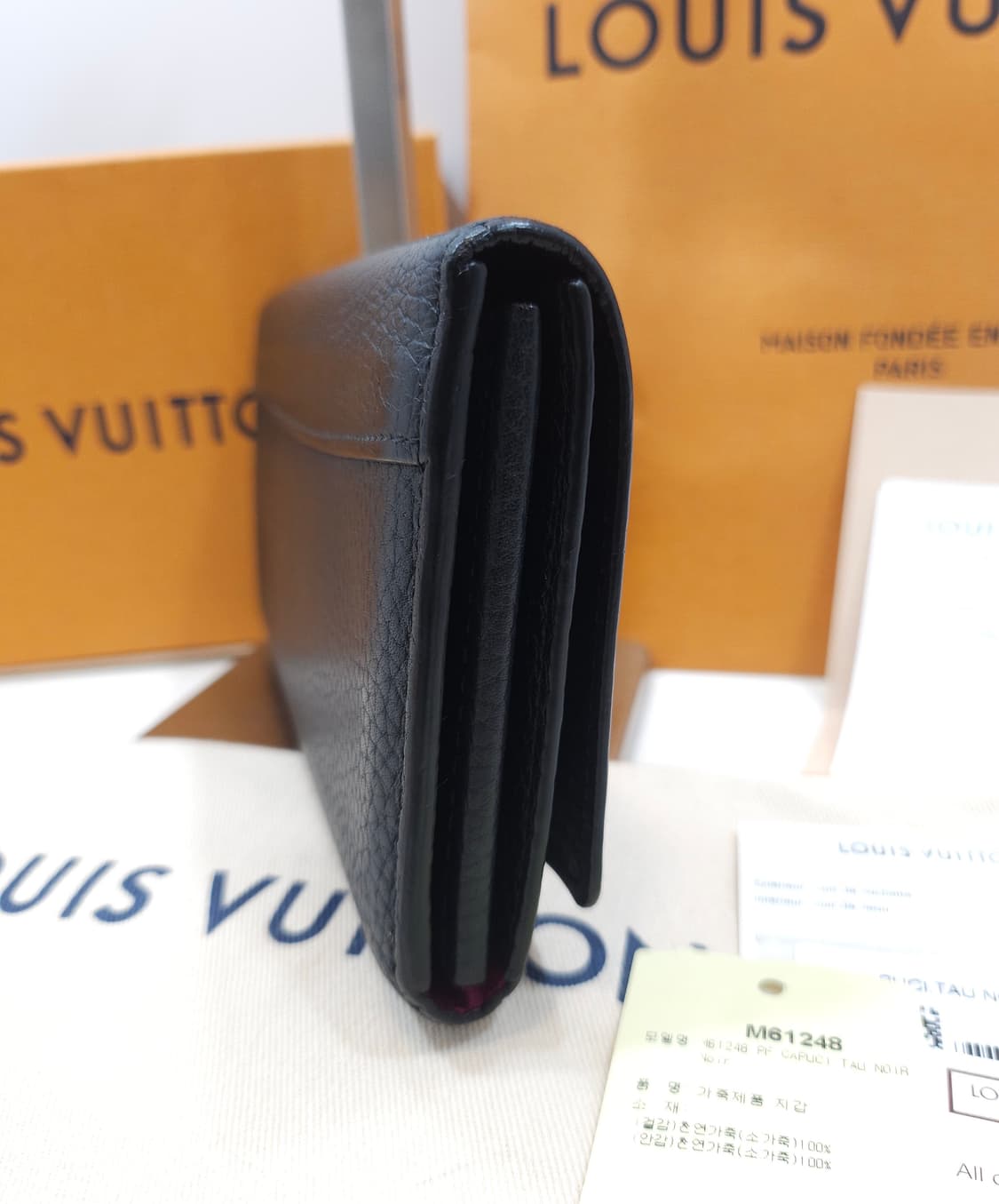 루이비통 카퓌신 월릿 장지갑 상품이미지5