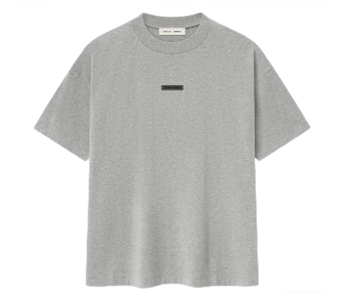피오갓 에센셜 반팔 티셔츠 그레이 미개봉 새제품(L, XL) 상품이미지1
