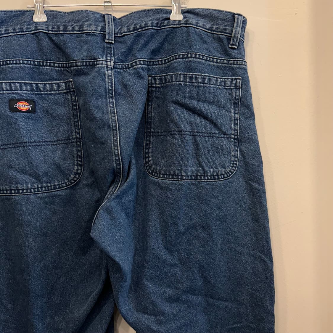 디키즈 워크웨어 더블니 와이드핏 데님팬츠 상품이미지1