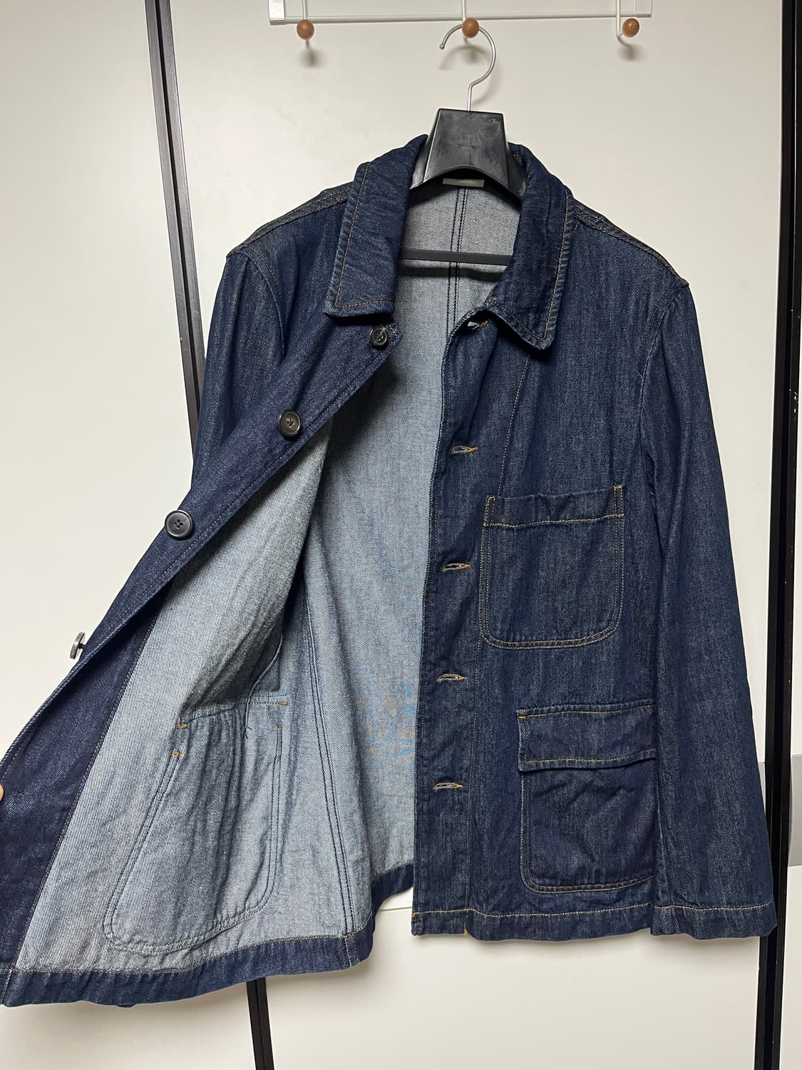 드리스반노튼 초어 데님 자켓 50 사이즈 상품이미지4