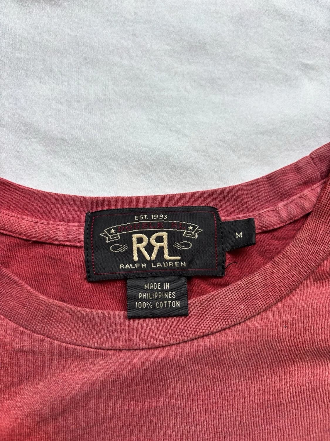 RRL 더블알엘 Union of Craft 빈티지 페이딩 그래픽 티셔츠 상품이미지3