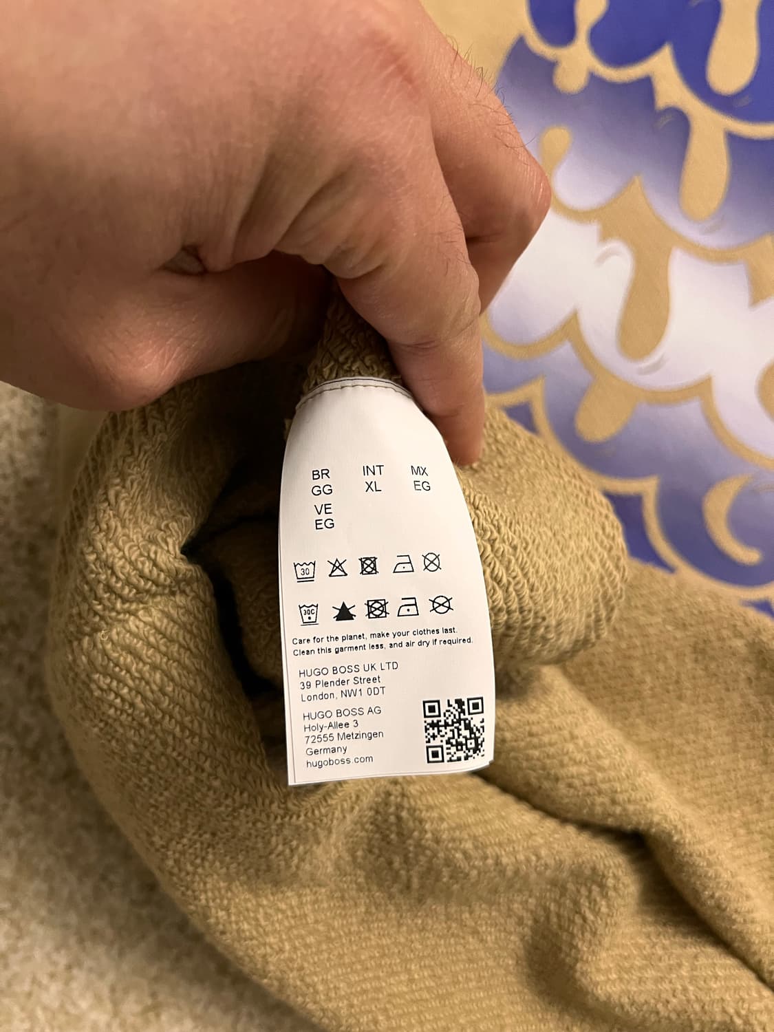 [USA라인] HUGO By Hugo Boss 니프티 프렌치 테리 후드 상품이미지9